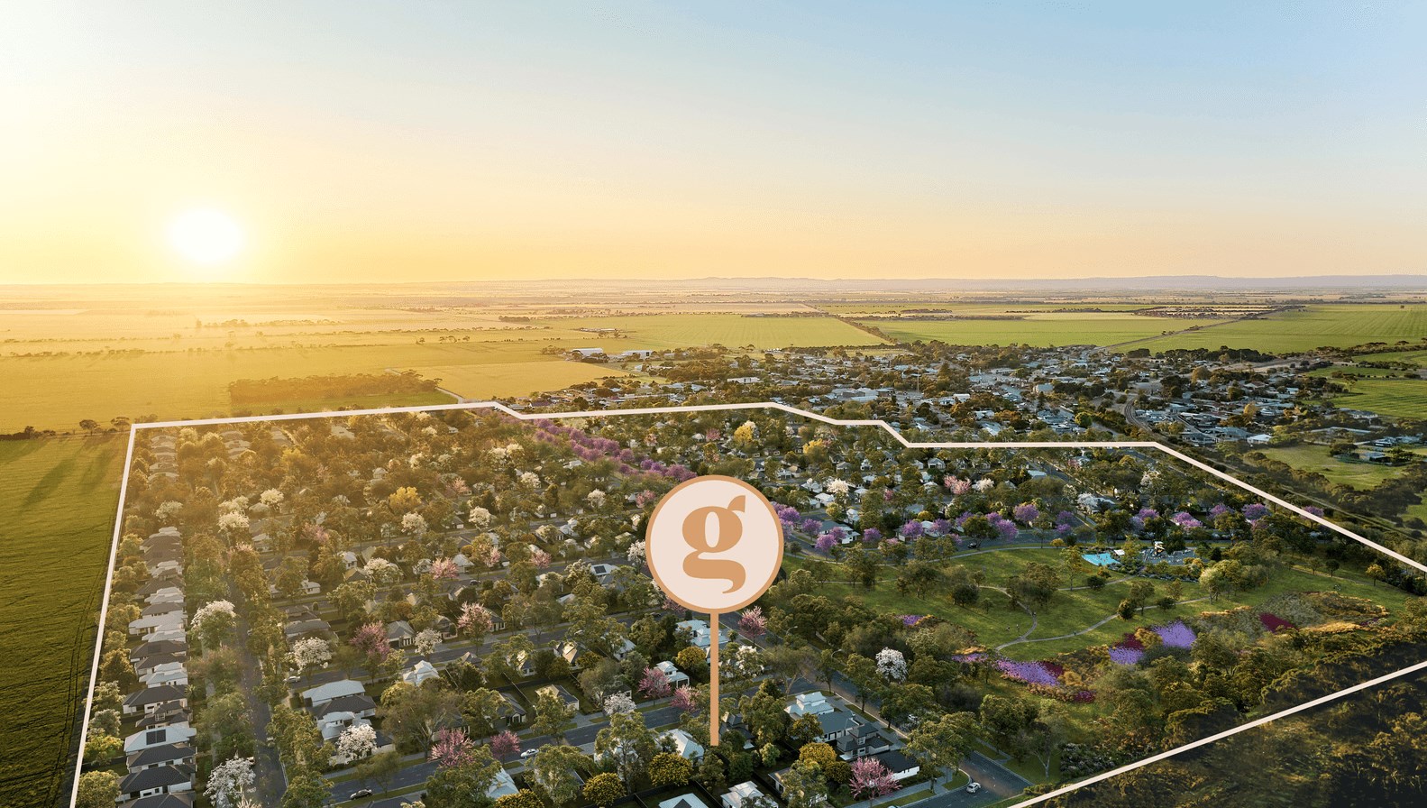 Gracewood Estate - M Aerial
