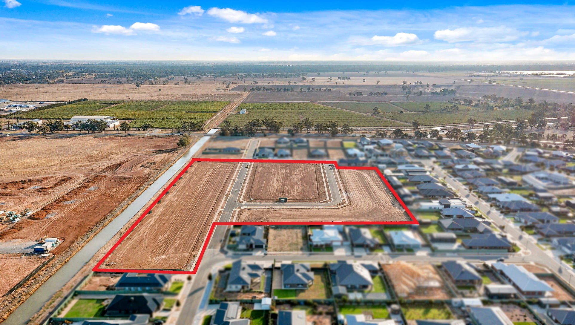 Grammar Park Gardens Estate - Shepparton Aerial