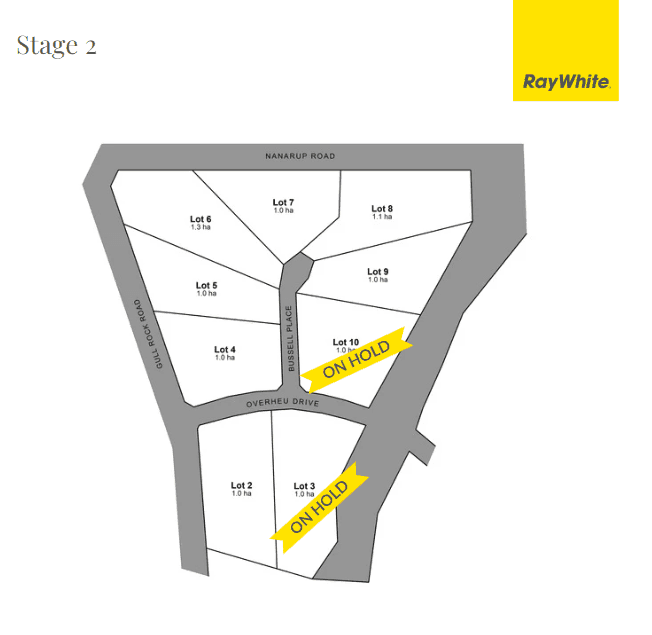 Grandview Heights Estate - Kalgan Release Map