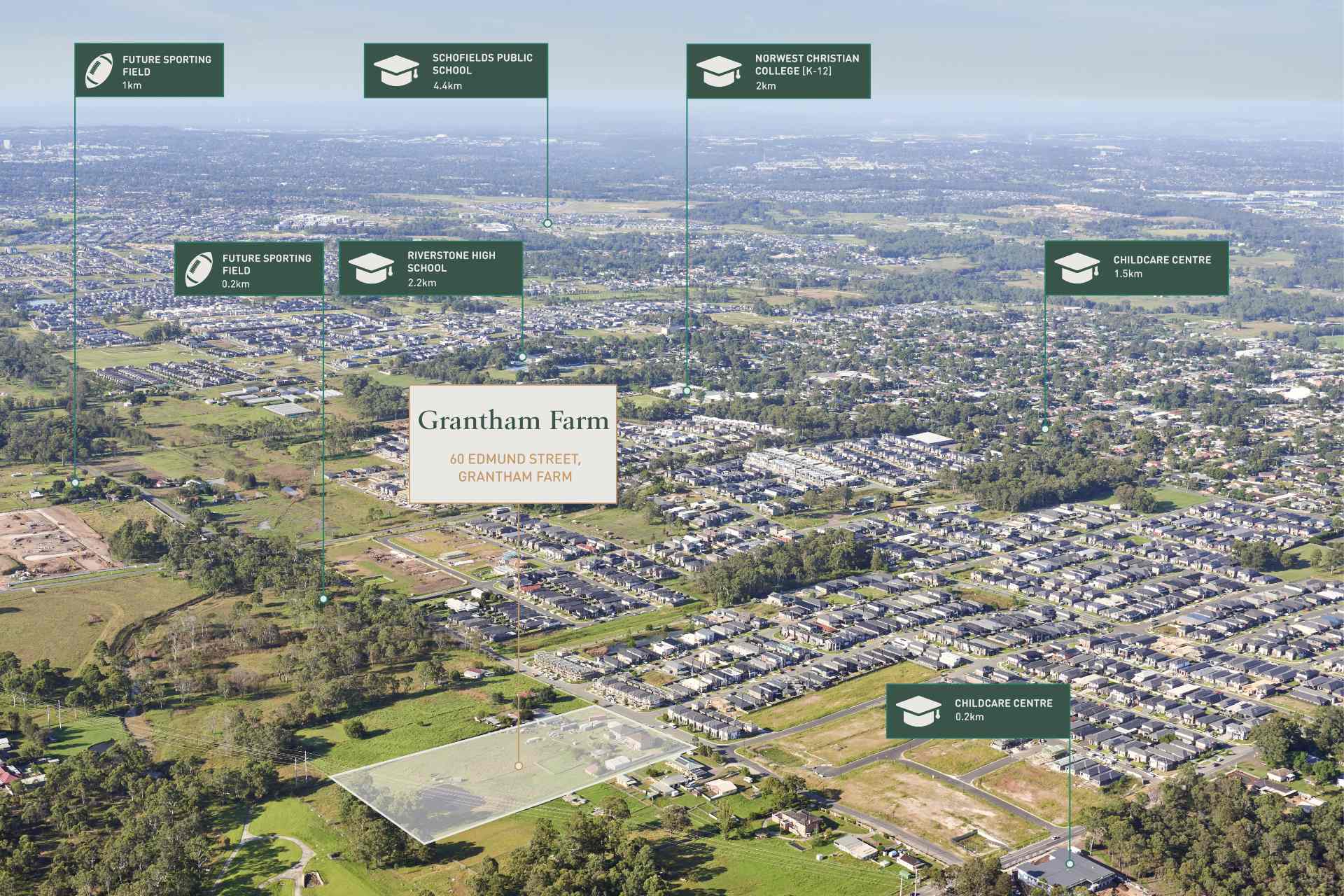 Grantham Farm Estate - Grantham Farm Aerial 3 Aerial