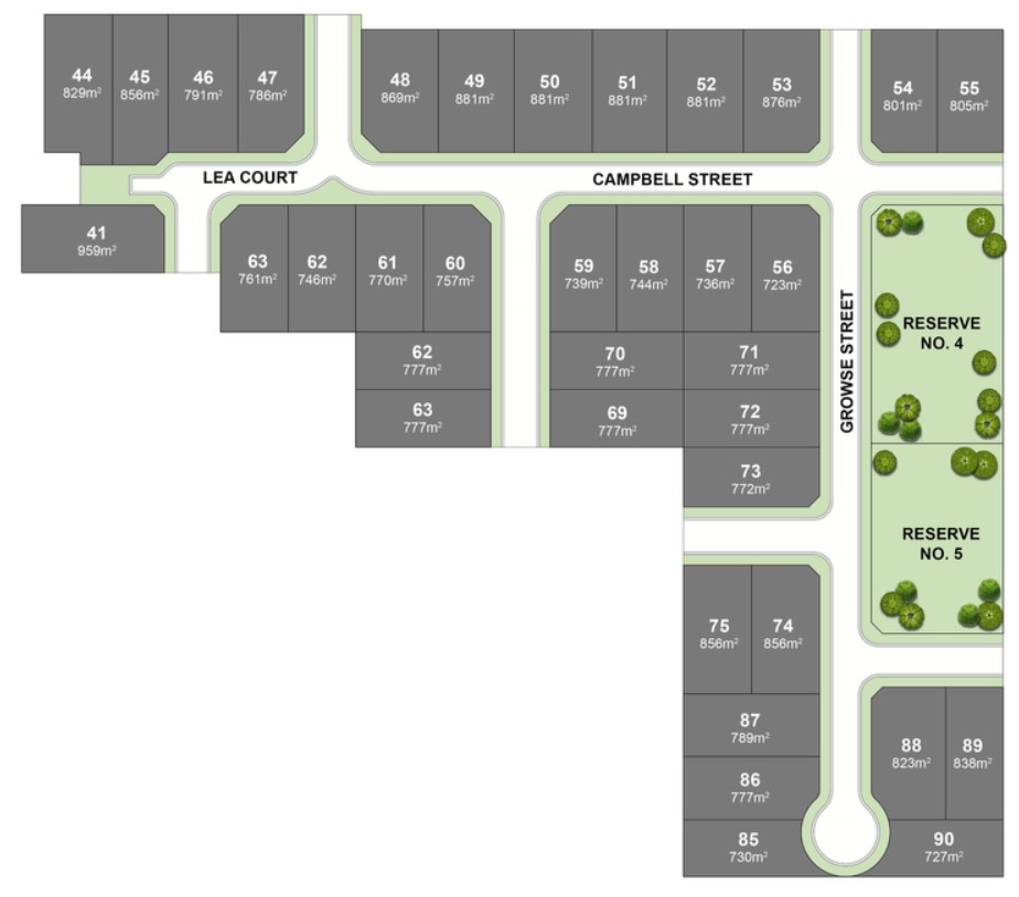 Green Haven Estate - Yarram Stage Plan