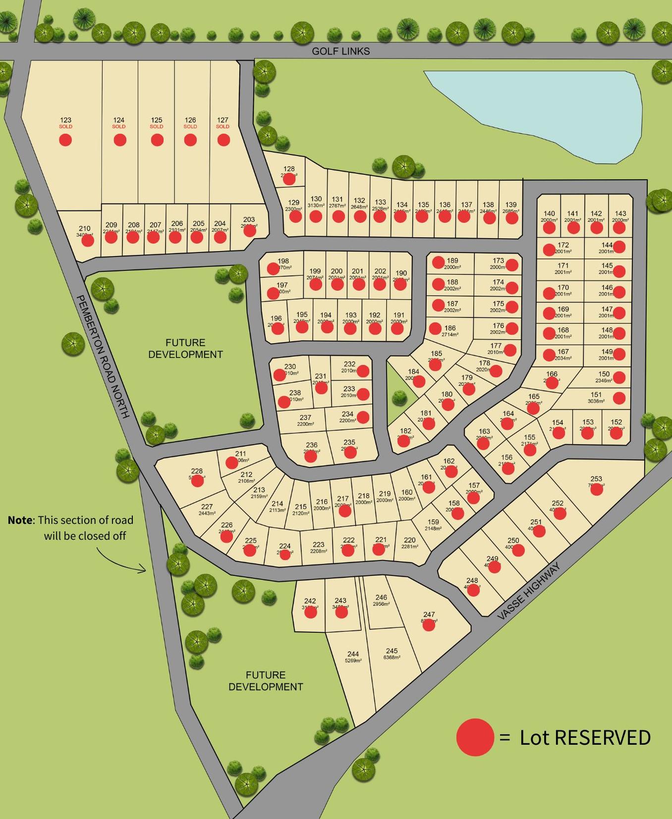Greenland Estate - Pemberton  Masterplan