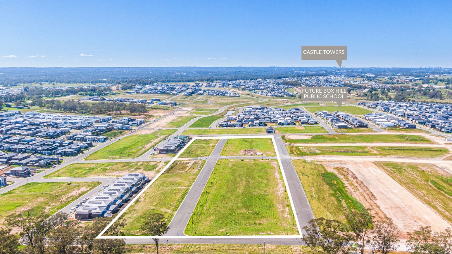 Greenview Hill Estate - Box Hill Aerial