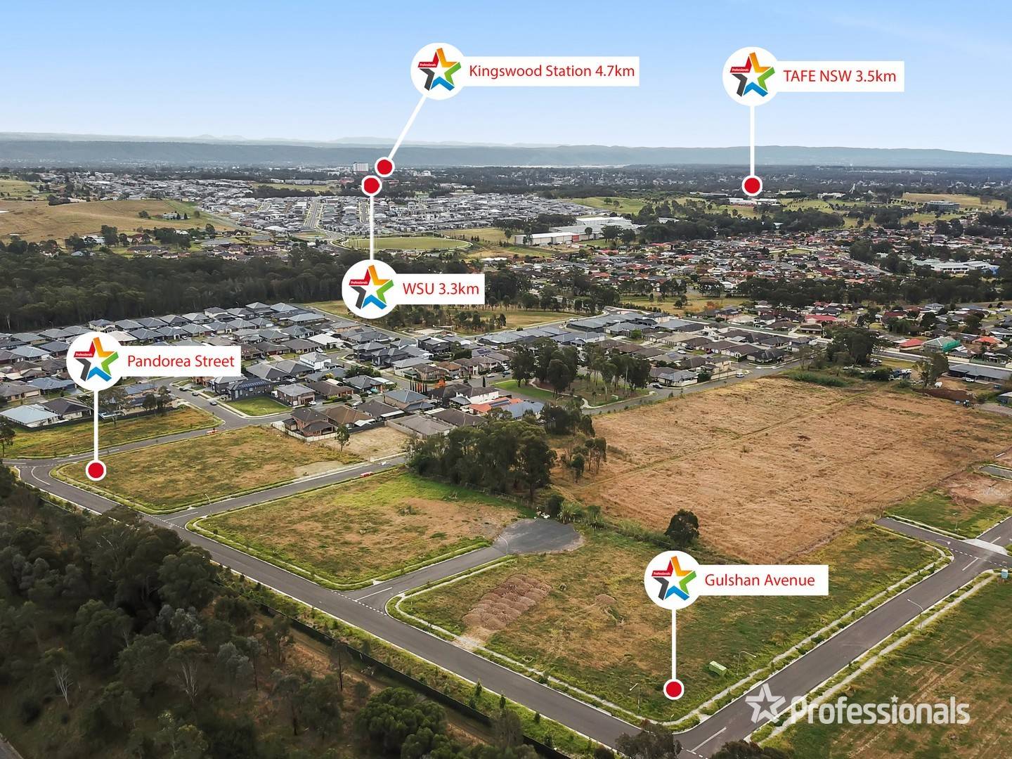 Gulshan Avenue - Claremont Meadows Aerial 2