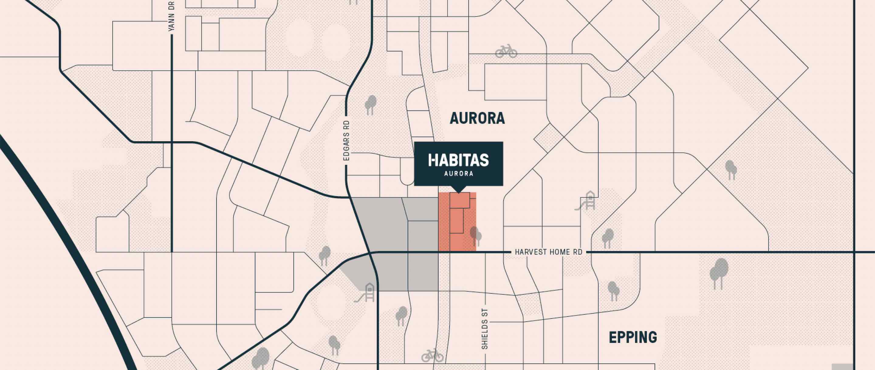 Habitas at Aurora Estate - Wollert Location m Location Map