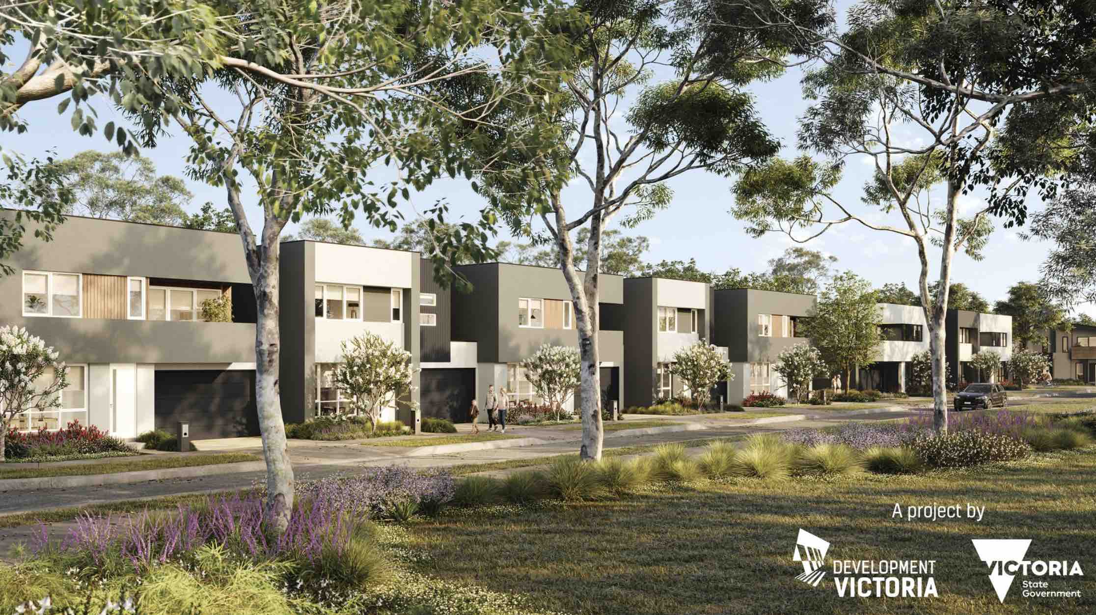 Habitas at Aurora Estate - Wollert Steetscap Render