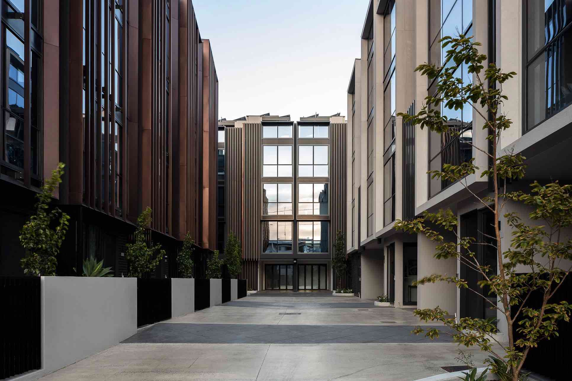Habitus Townhomes Estate - South Melbourne Render