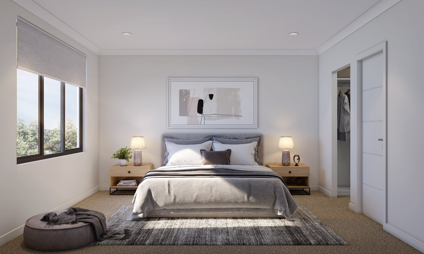Halcyon Estate - Beaconsfiel Bedroom