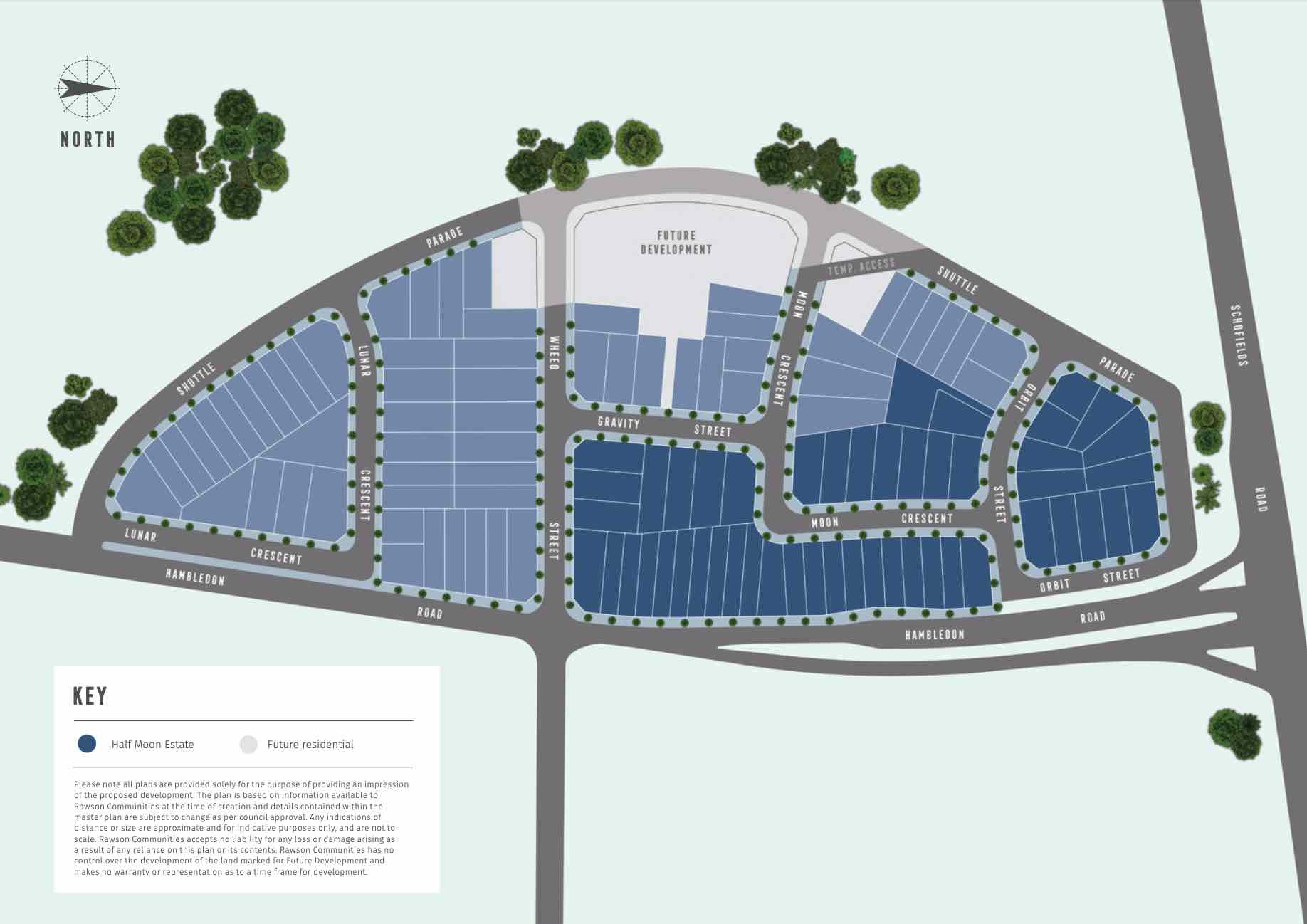 Half Moon Estate - Schofields Masterplan