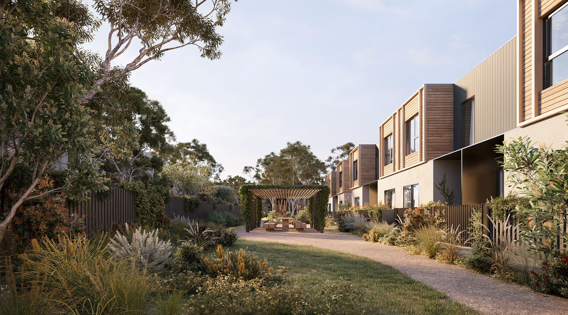 Hali Townhomes - Dromana Render