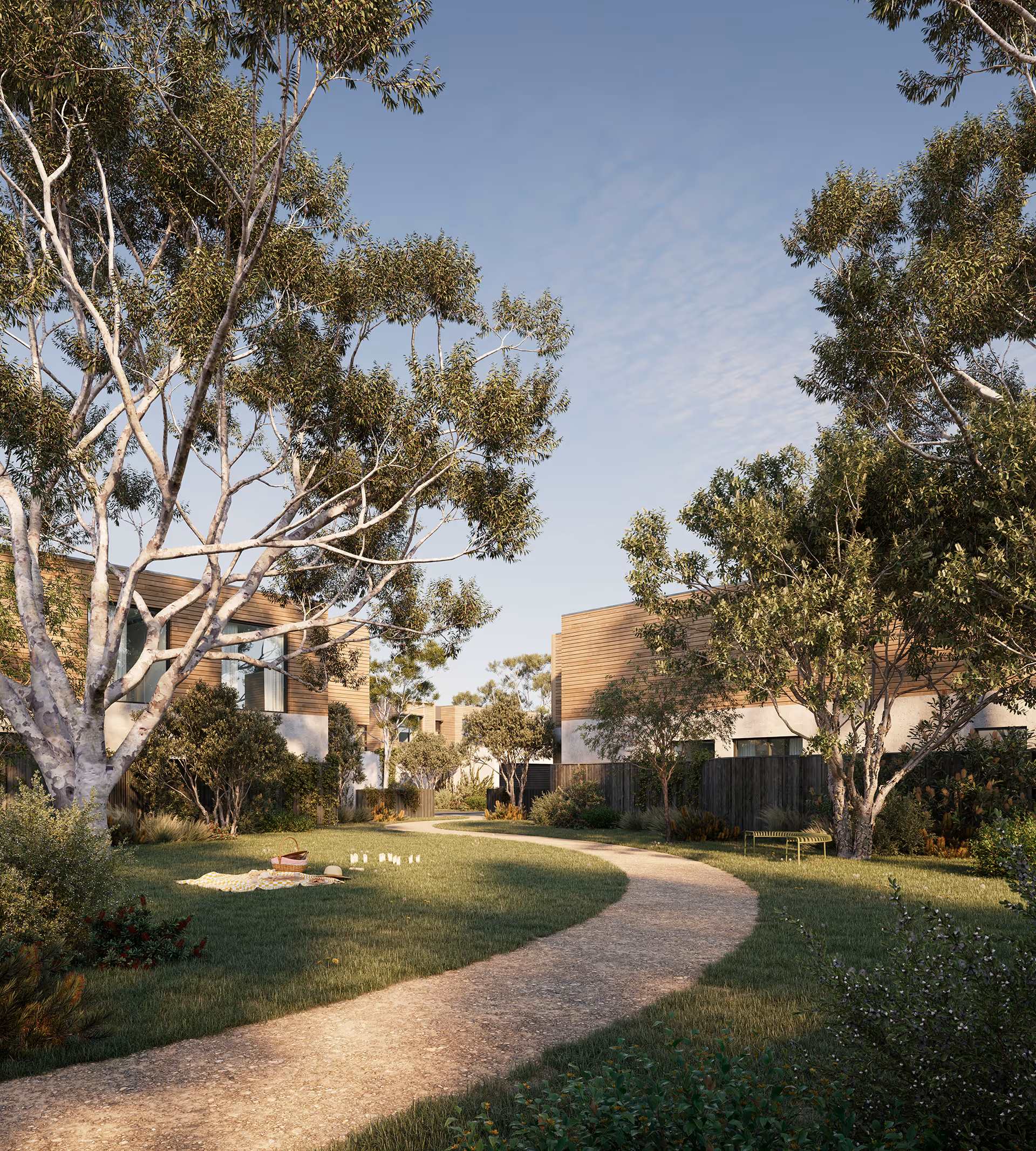 Hali Townhomes - Dromana Render