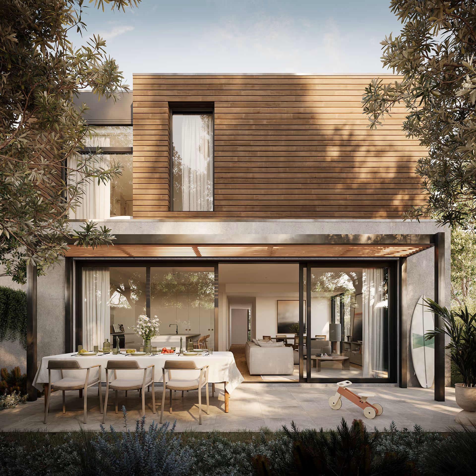 Hali Townhomes - Dromana Render