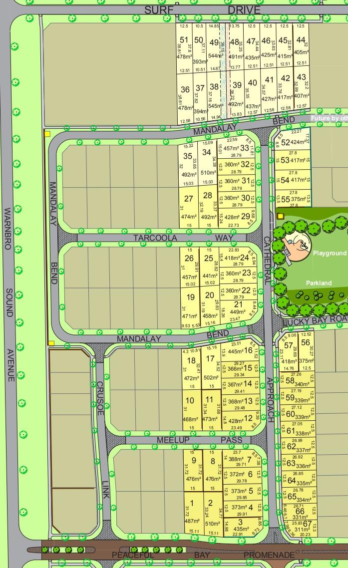 Hamelin Park Estate - Secret Harbour Masterplan