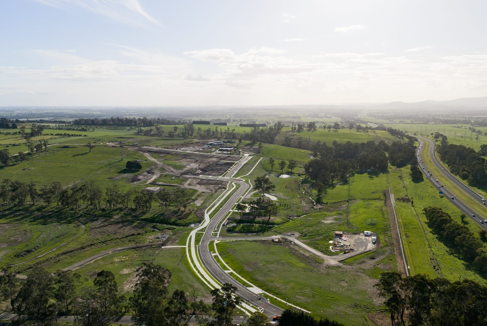 Hamilton Heights Estate - Drouin Aerial