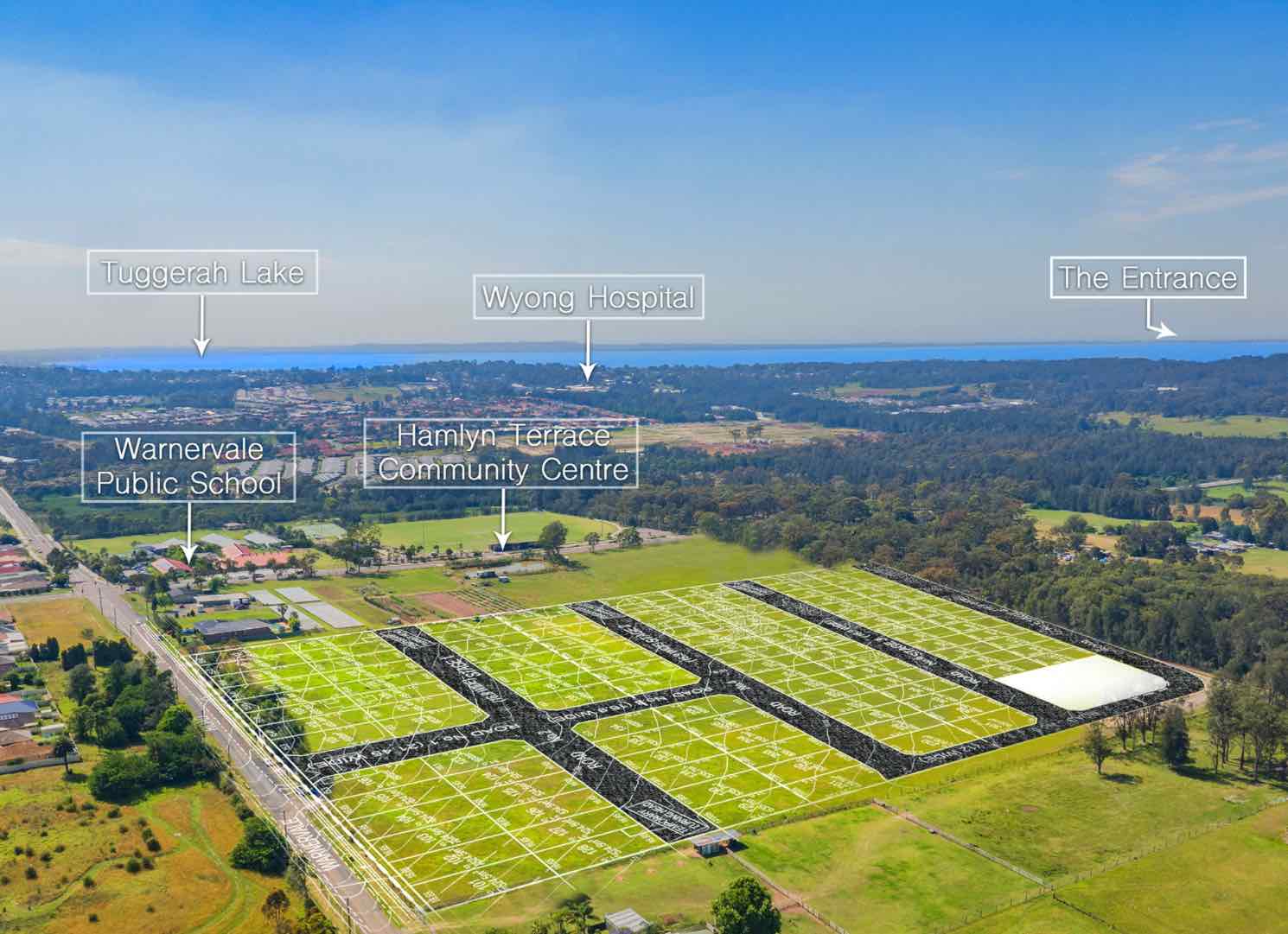 Hamlyn Grove Estate - Hamlyn Terrace Aerial