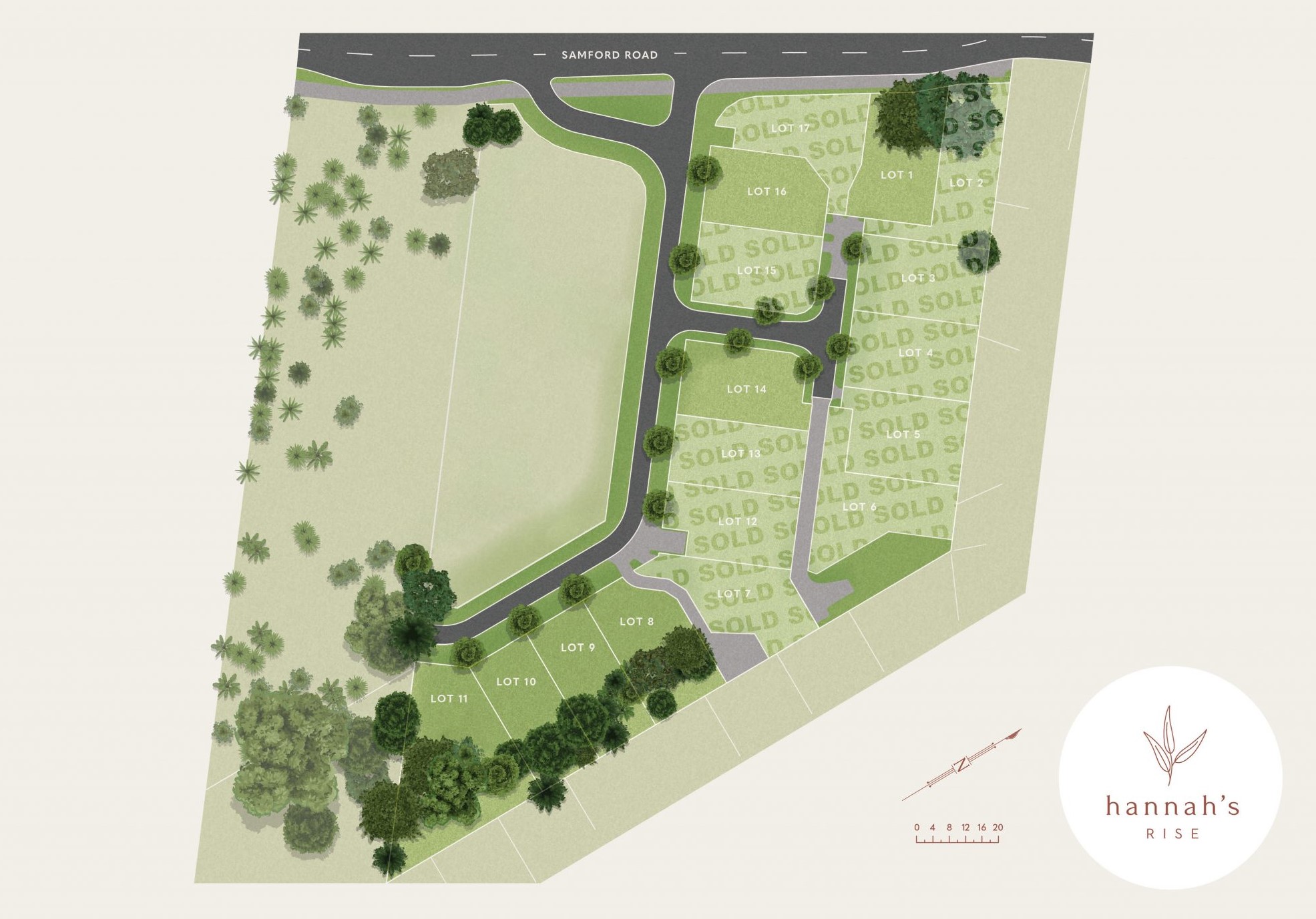 Hannah-s Rise Estate - Mitchelton Masterplan
