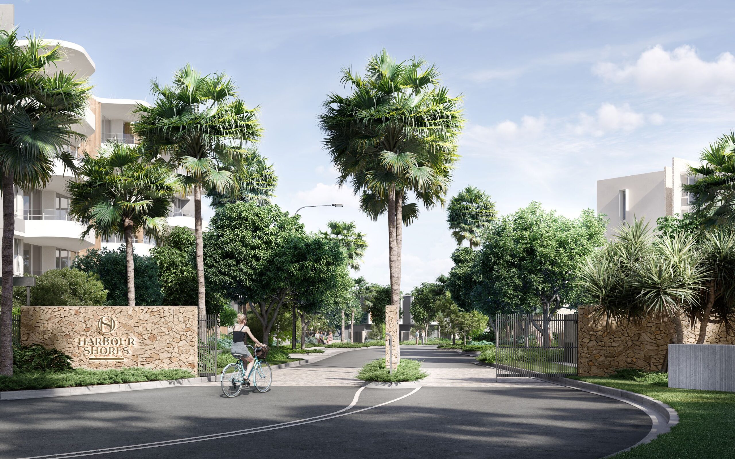 Harbour Shores Estate - Biggera Waters Render