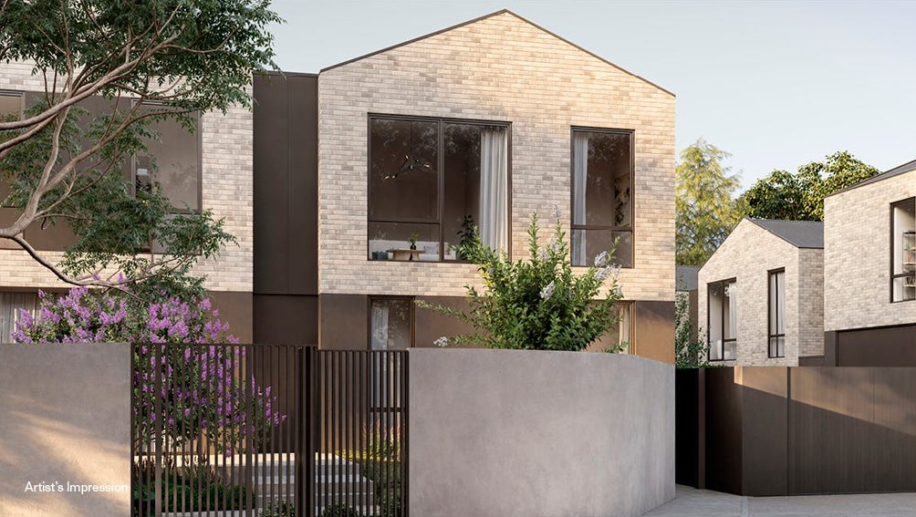 Harcourt Lane Townhomes - Hawthorn East Render