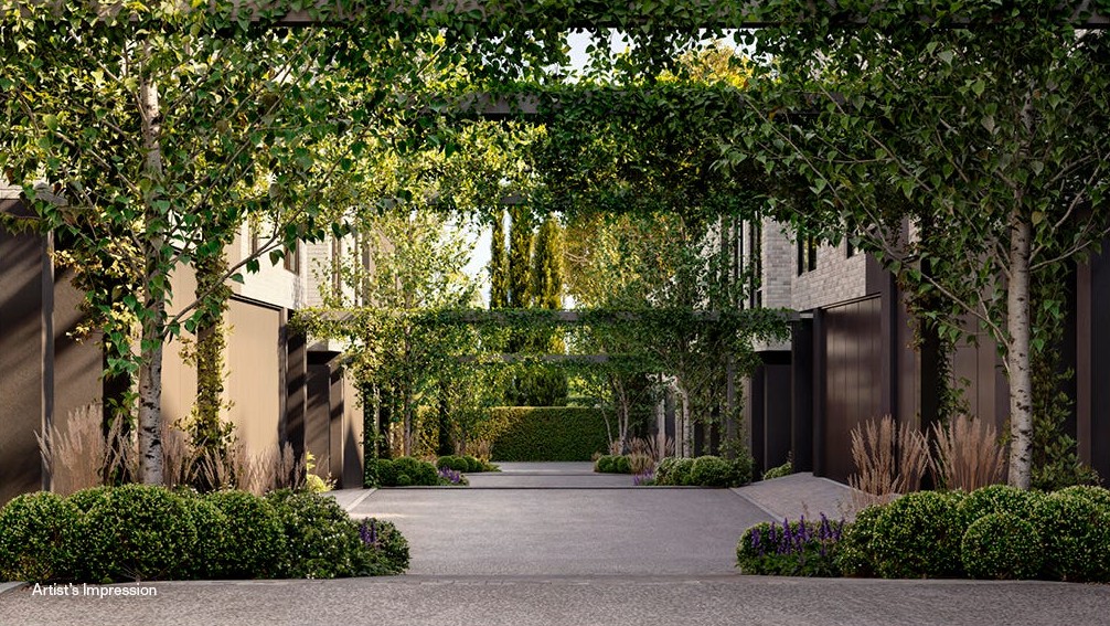 Harcourt Lane Townhomes - Hawthorn East Render