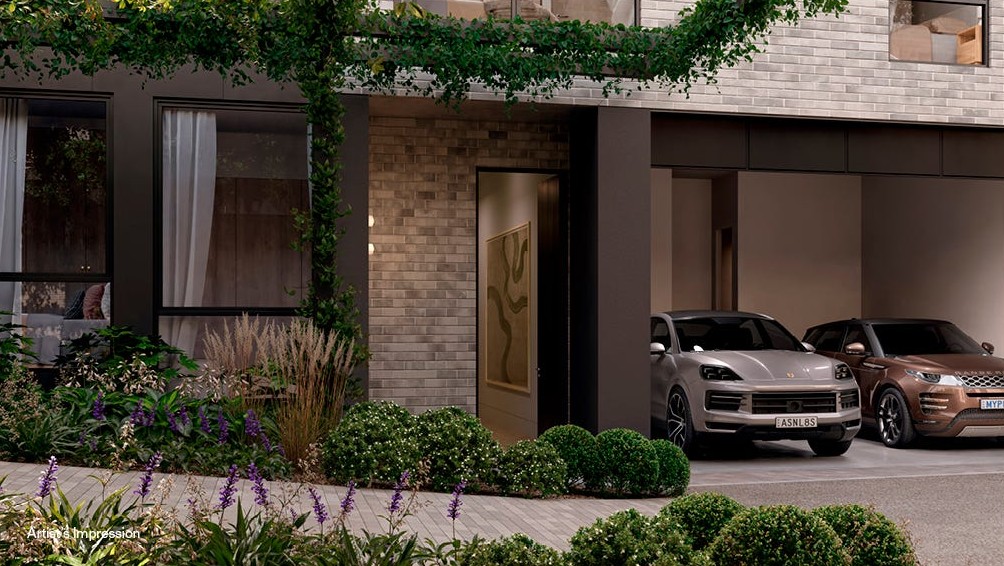 Harcourt Lane Townhomes - Hawthorn East Render