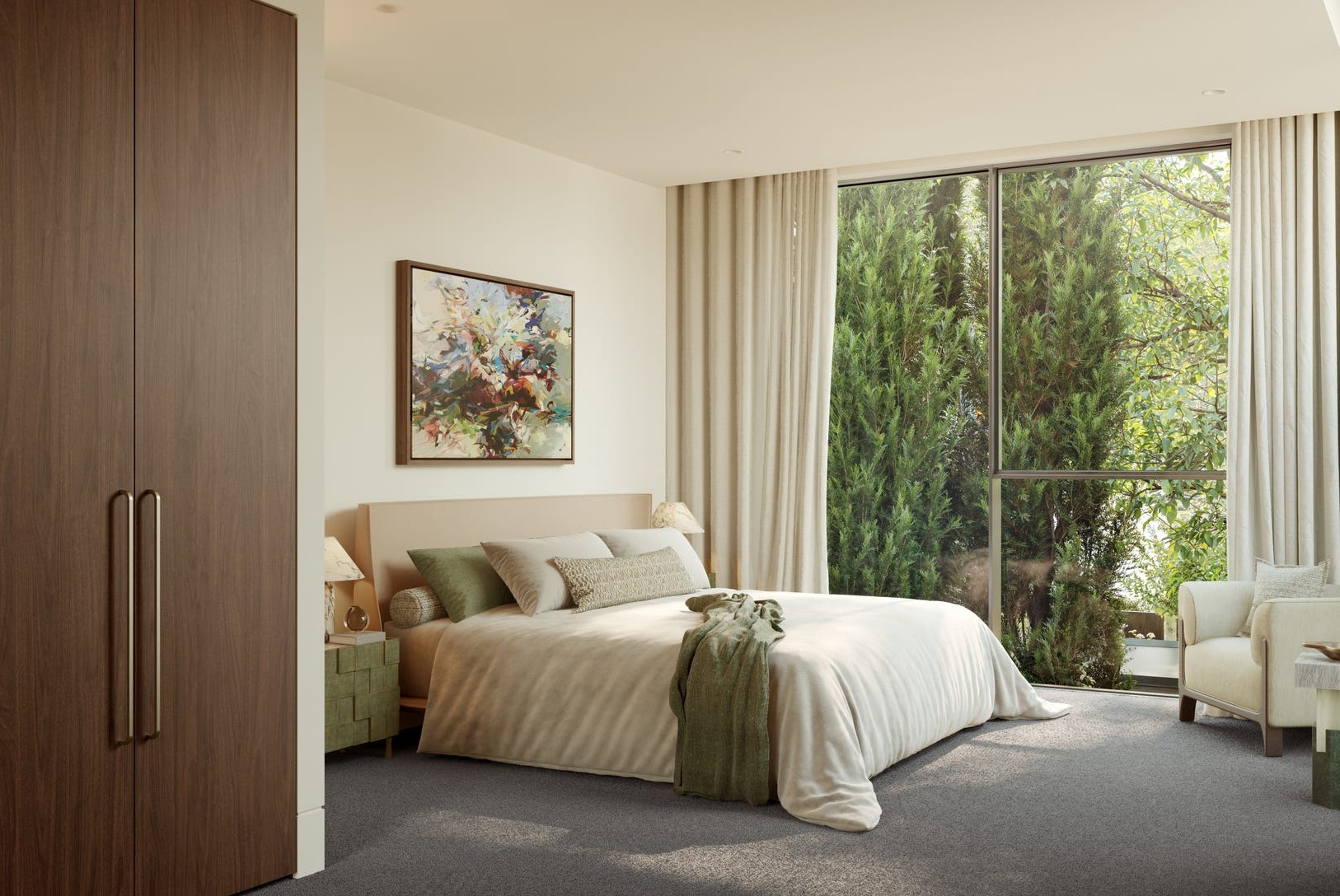 Harcourt Lane Townhomes - Hawthorn East Bedroom