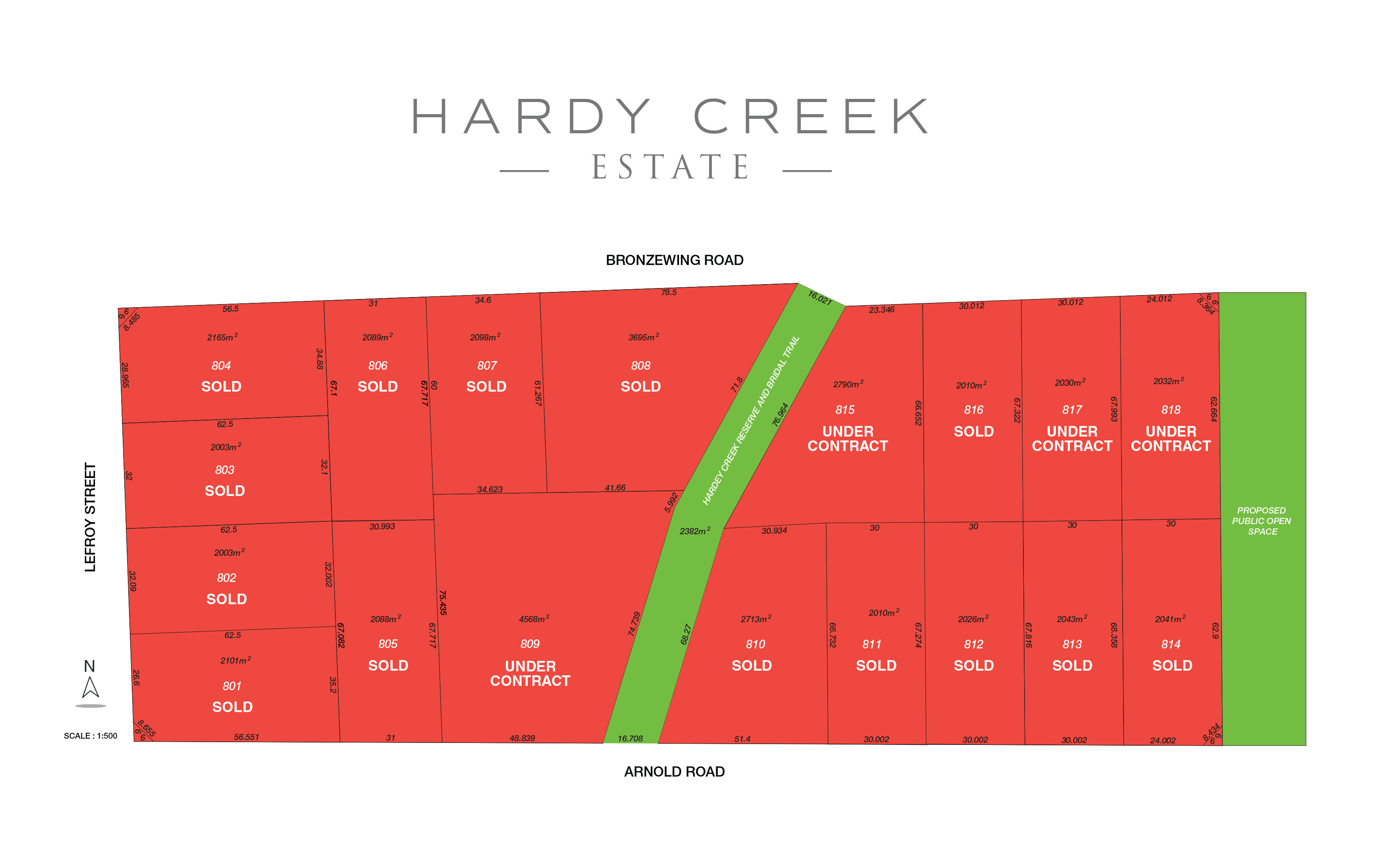 Hardey Creek Estate - Serpentine Masterplan