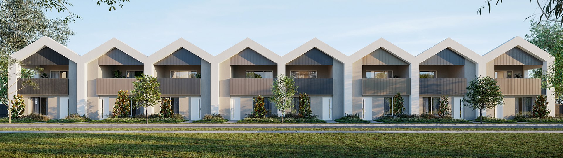 Harlow Townhomes - Tarnei External