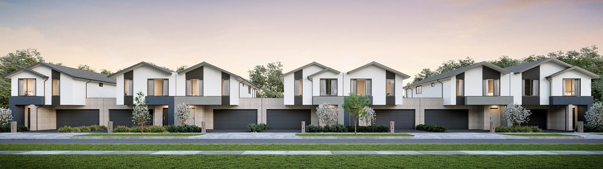 Harlow Townhomes - Tarnei External