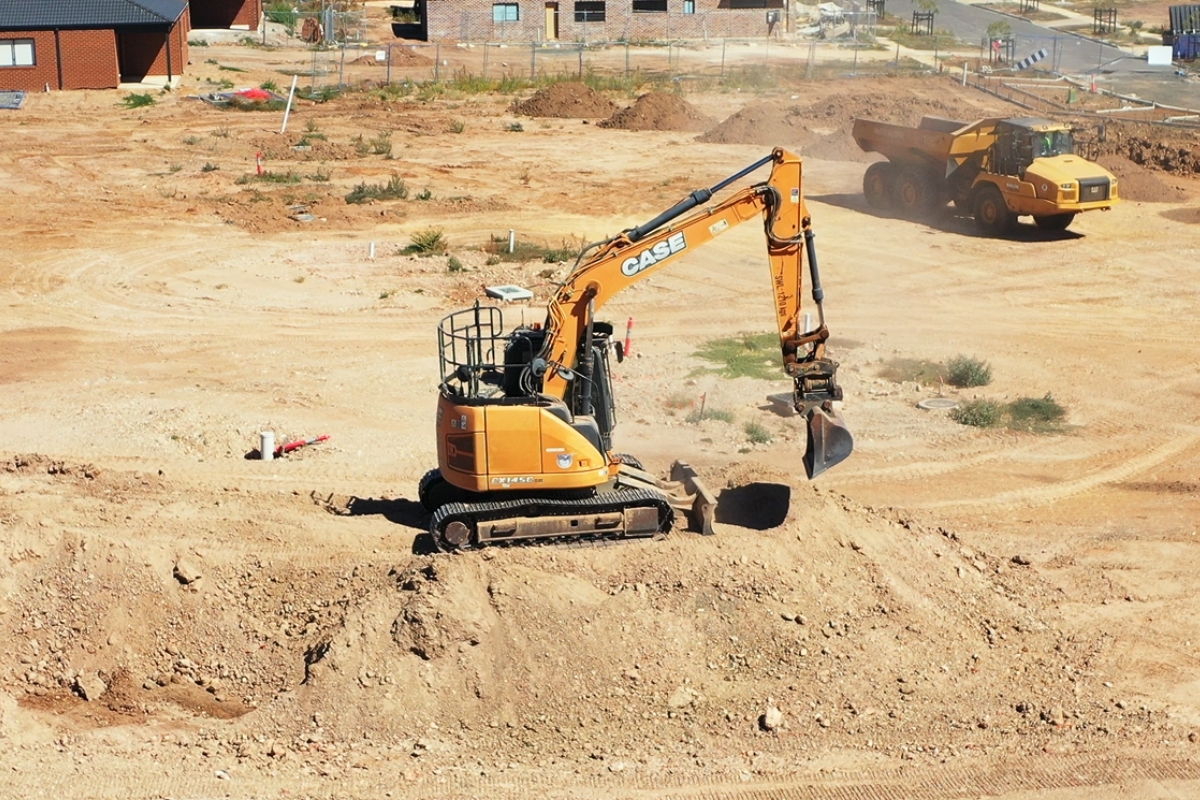 Harlowe Bendigo Estate - Huntly Construction Progress