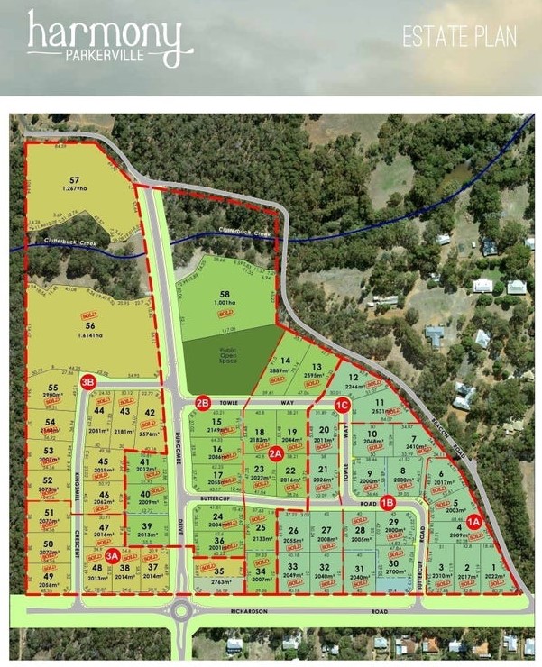 Harmony Estate - Parkerville Master Plan