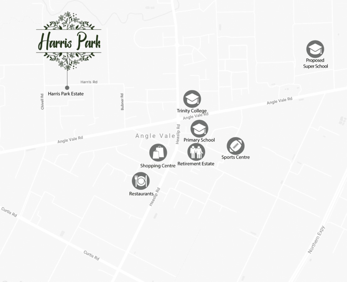 Harris Park Estate - Angle Vale Location