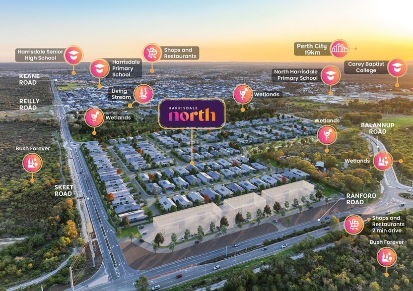 Harrisdale North Estate - Harrisdale Aerial
