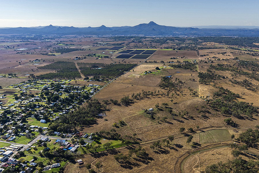 Harrisville Pastures Estate - Harrisville Aerial