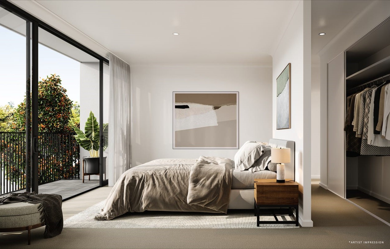Hart Avenue Townhomes - Unley Bedroom