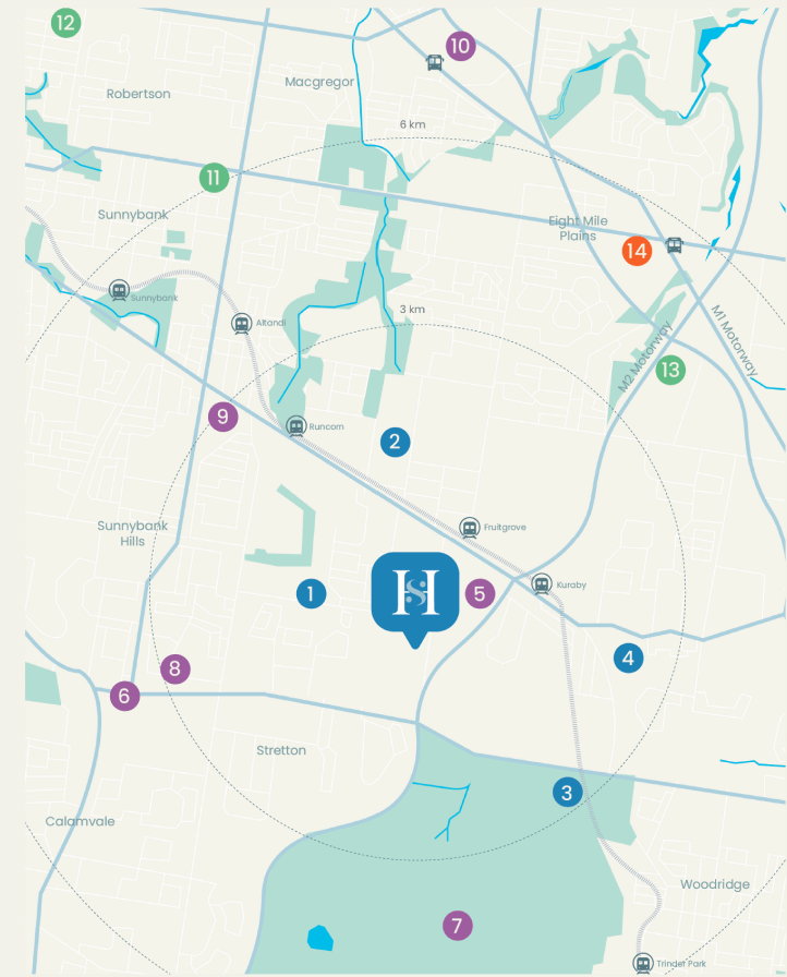 Harvest Estate - Runcorn Location Map