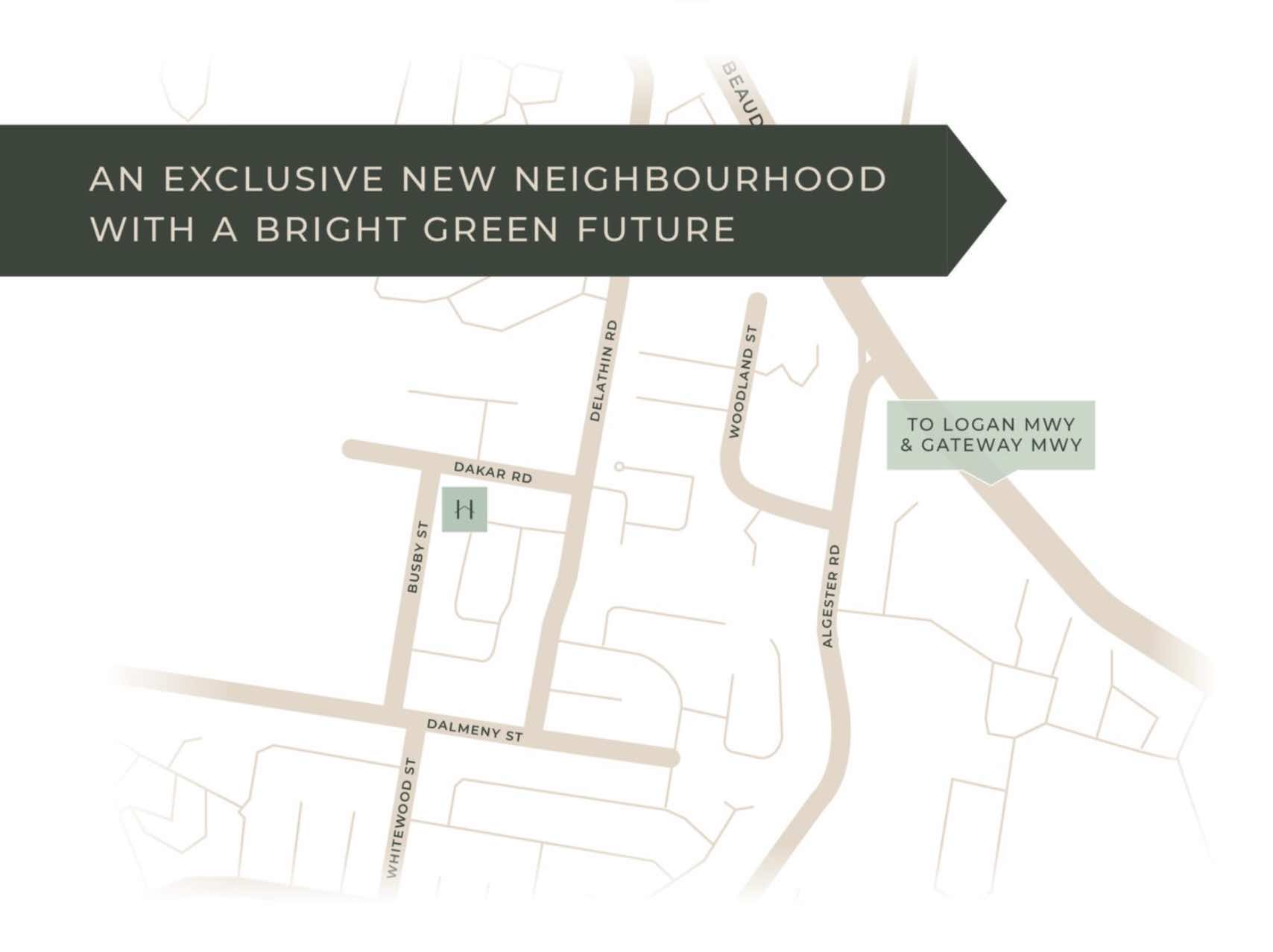 Haven Estate - Algester Location map