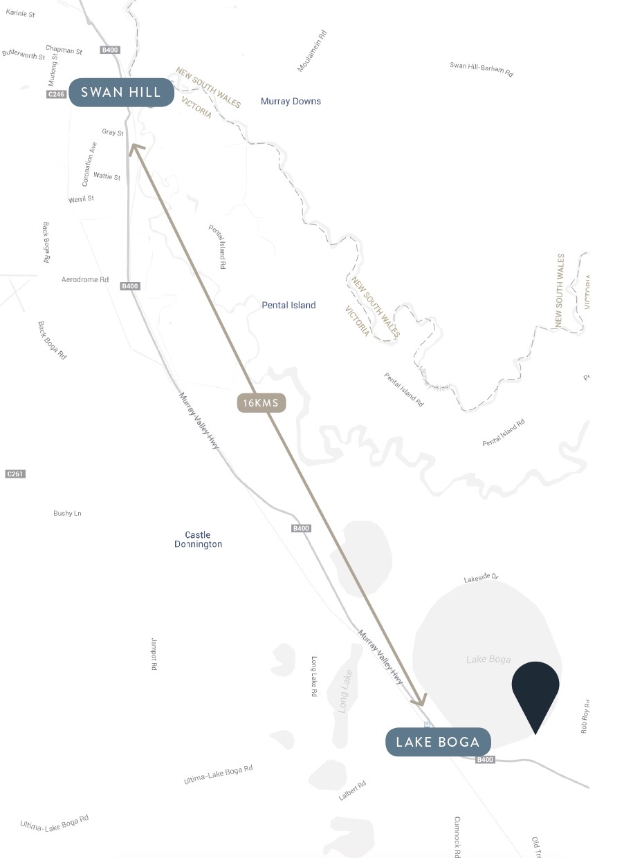 Haven Estate - Lake Boga Location Map