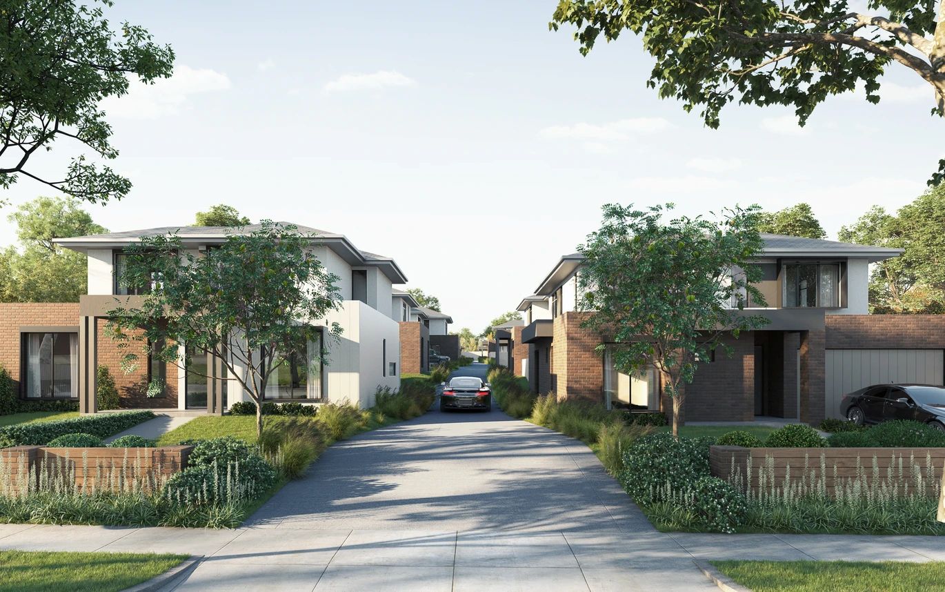 Haven Townhouses - Knoxfield Render