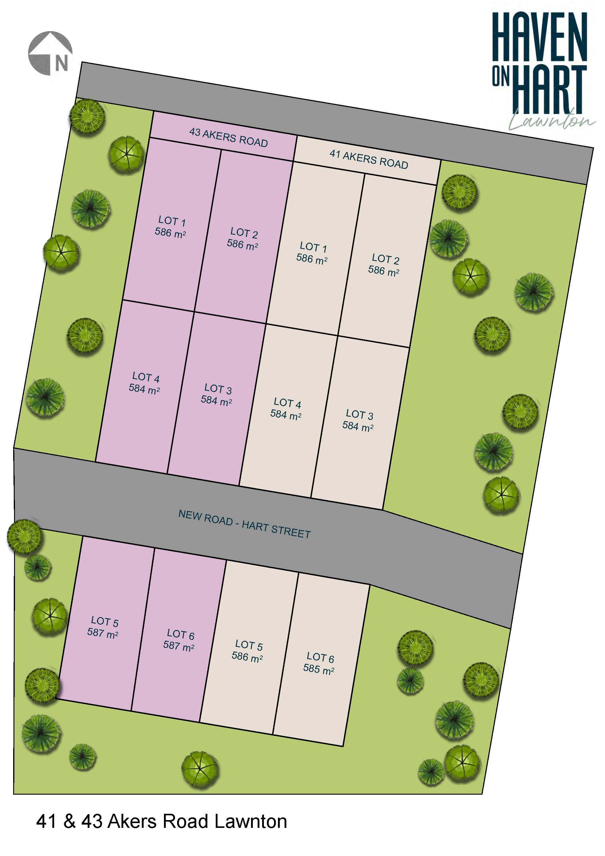 Haven on Hart Estate - Lawnto Masterplan