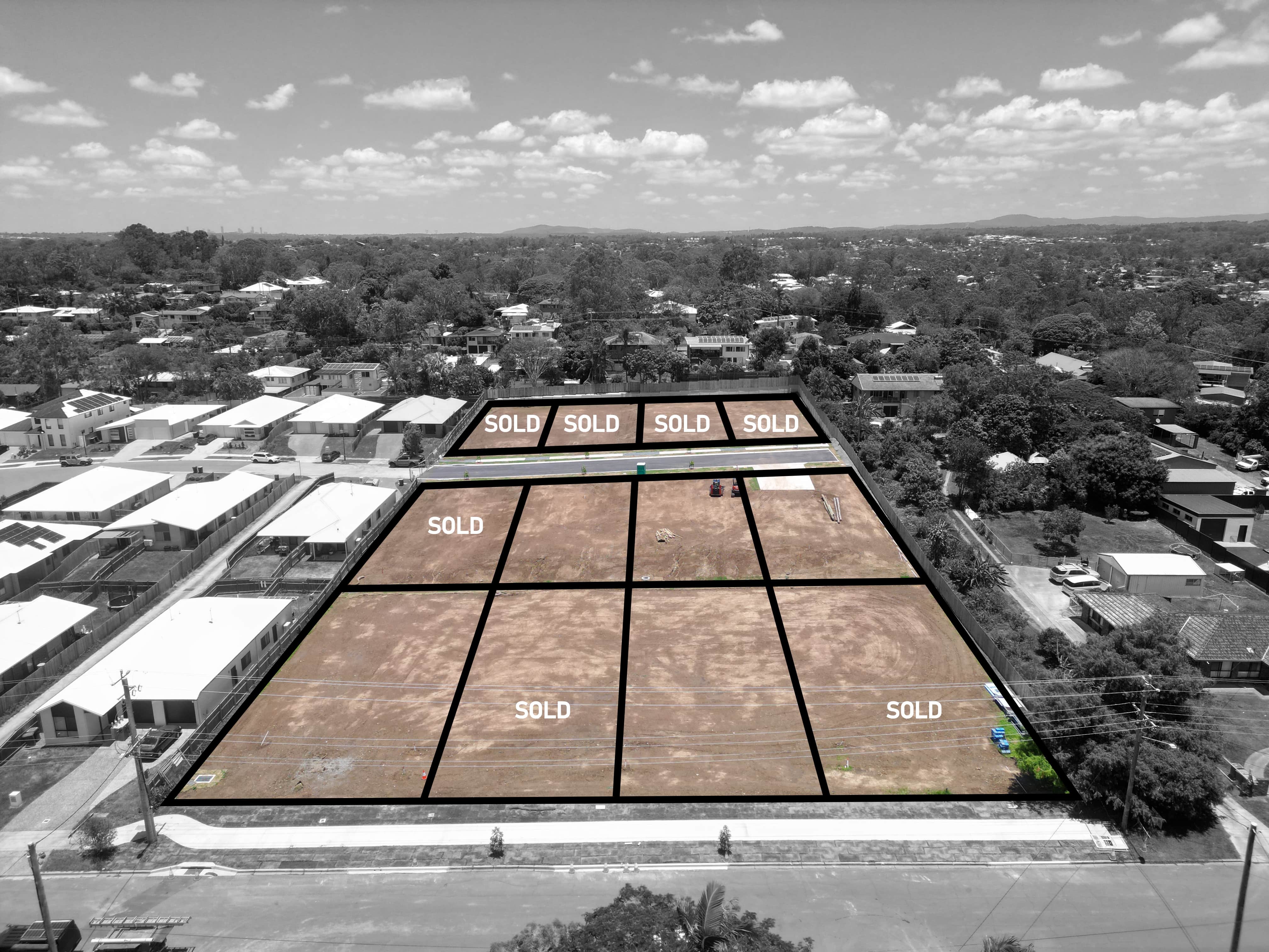 Haven on Hart Estate - Lawnton Aerial