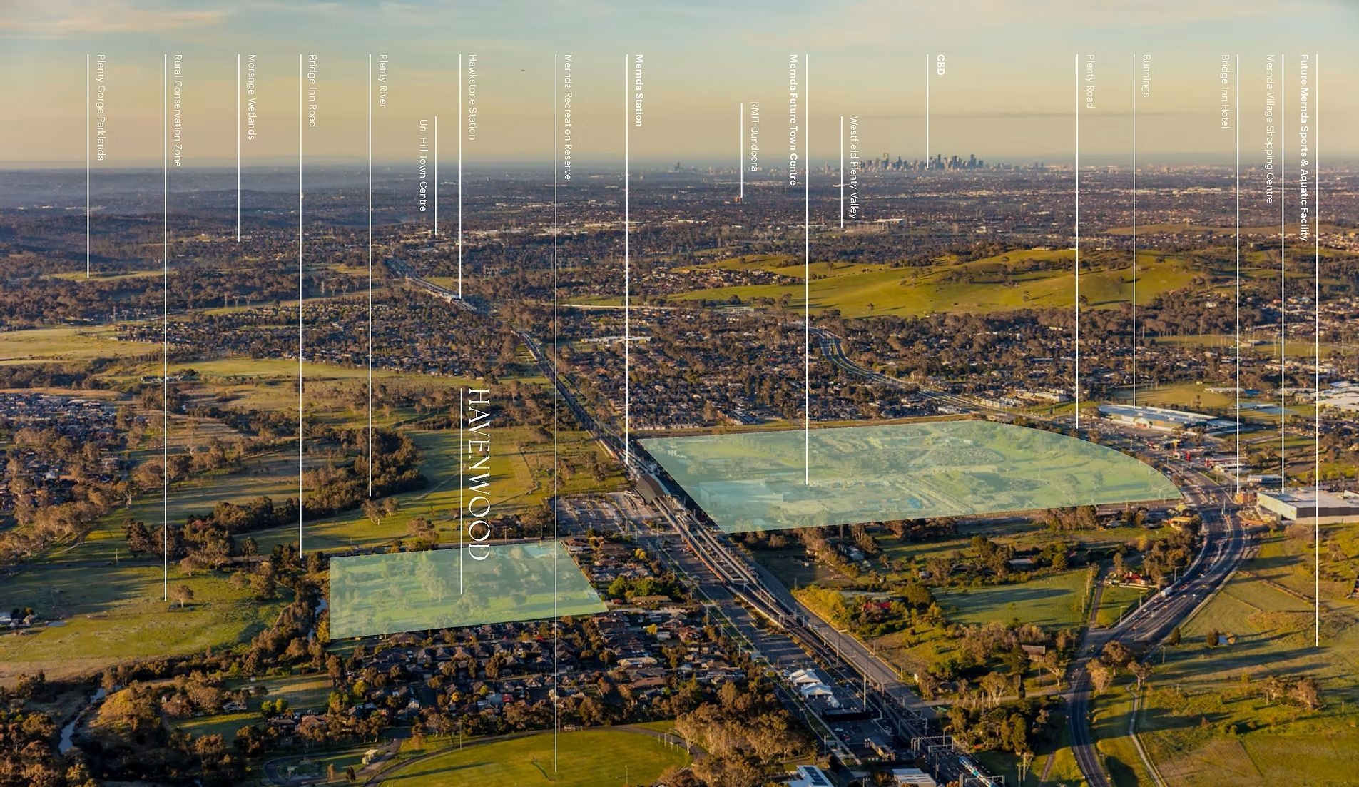 Havenwood Estate - Mernda Aerial