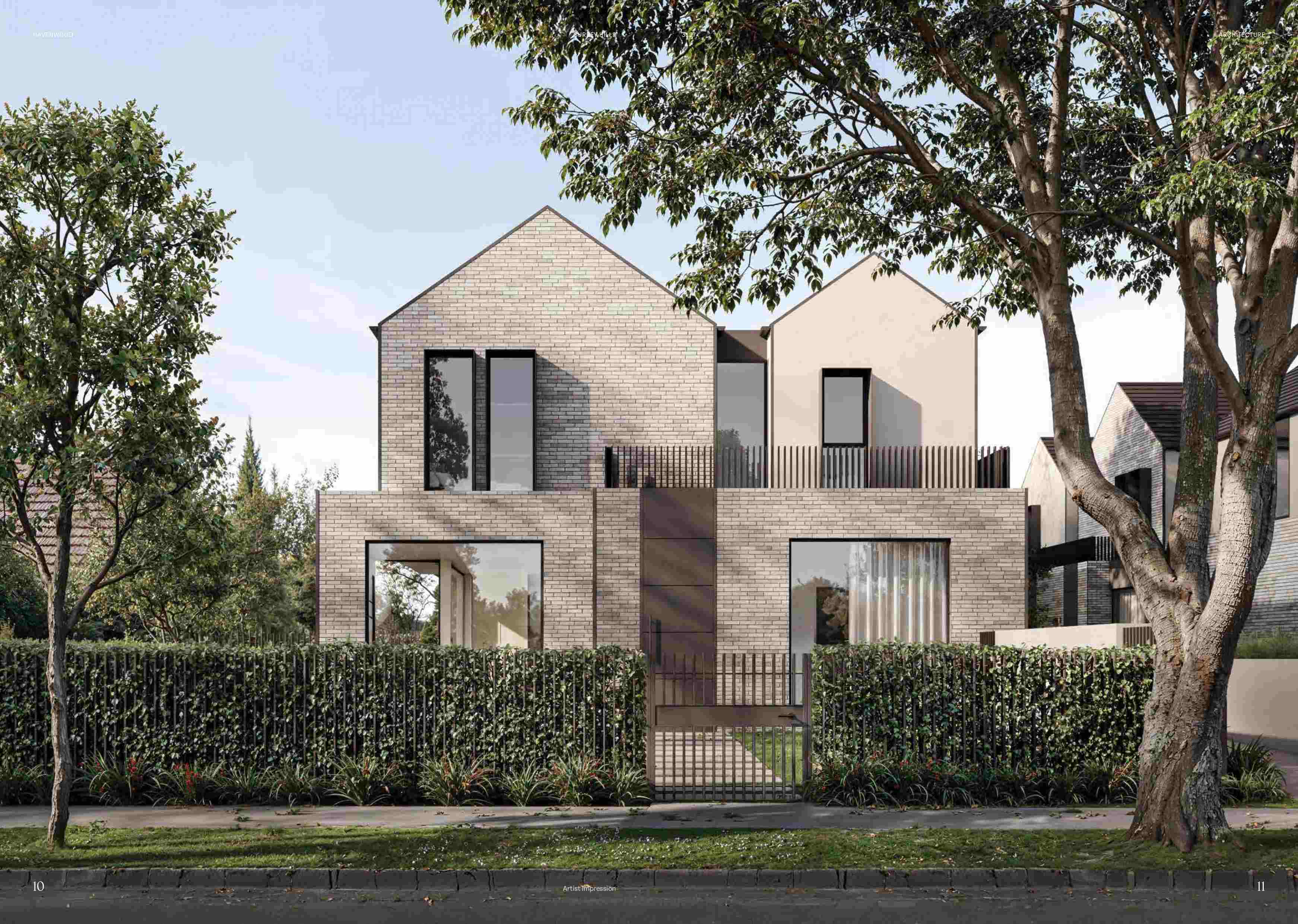 Havenwood Estate - Surrey Hills Render