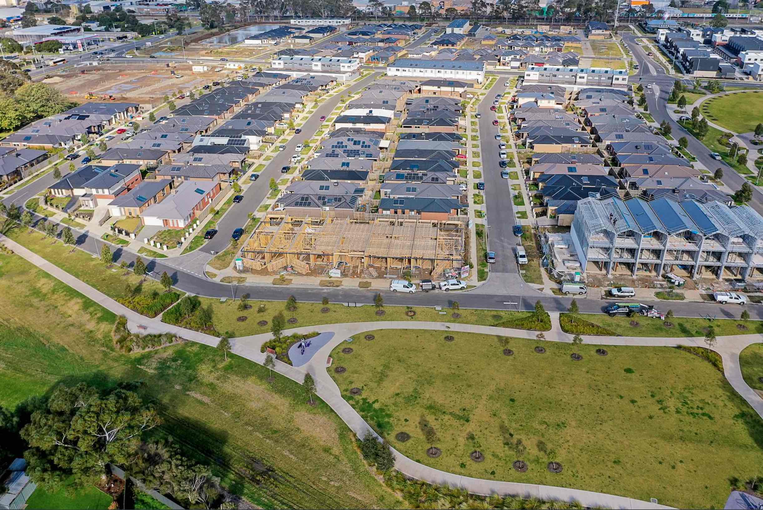 Hawkesbury Street, Pakenham Aerial