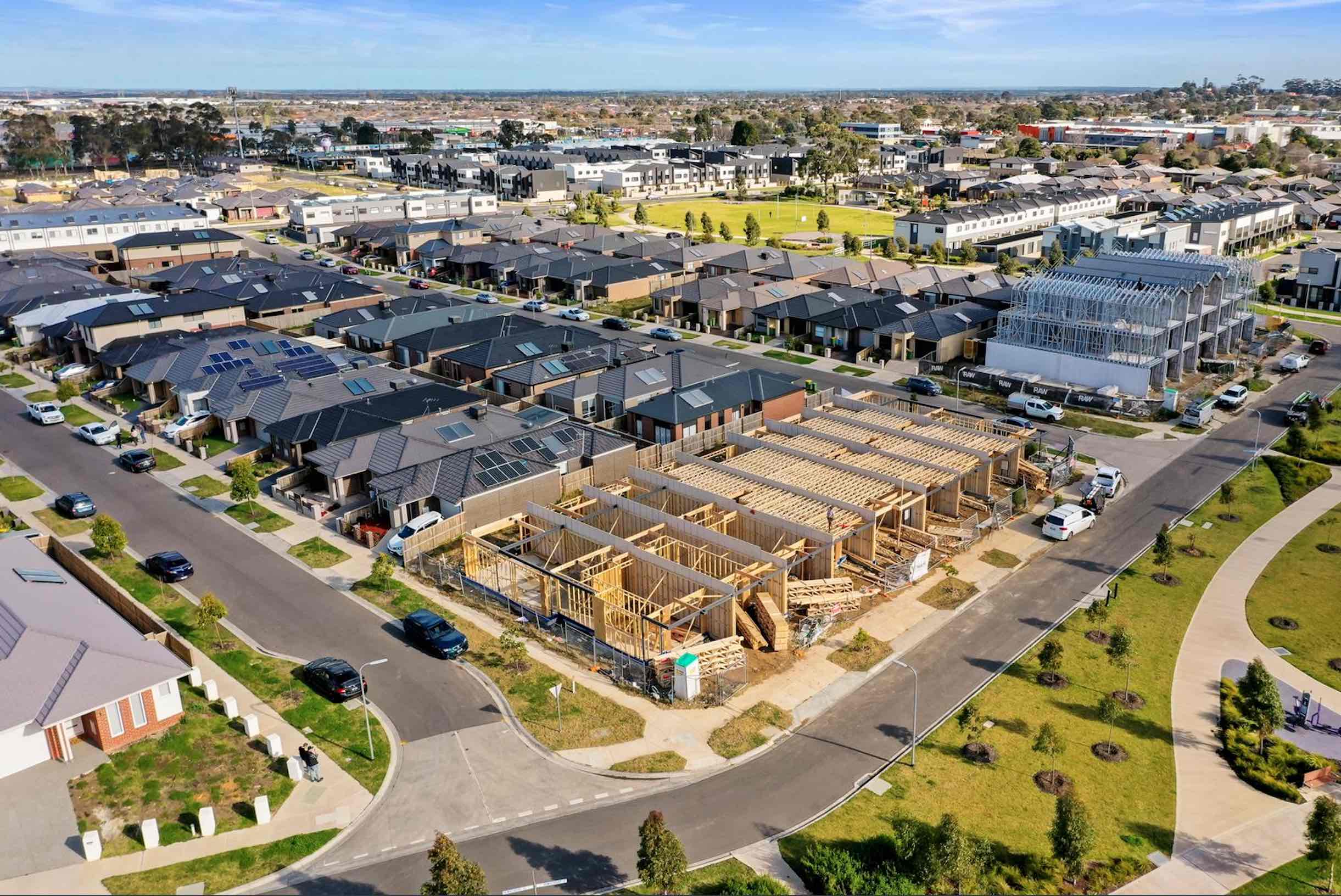 Hawkesbury Street, Pakenham Construction
