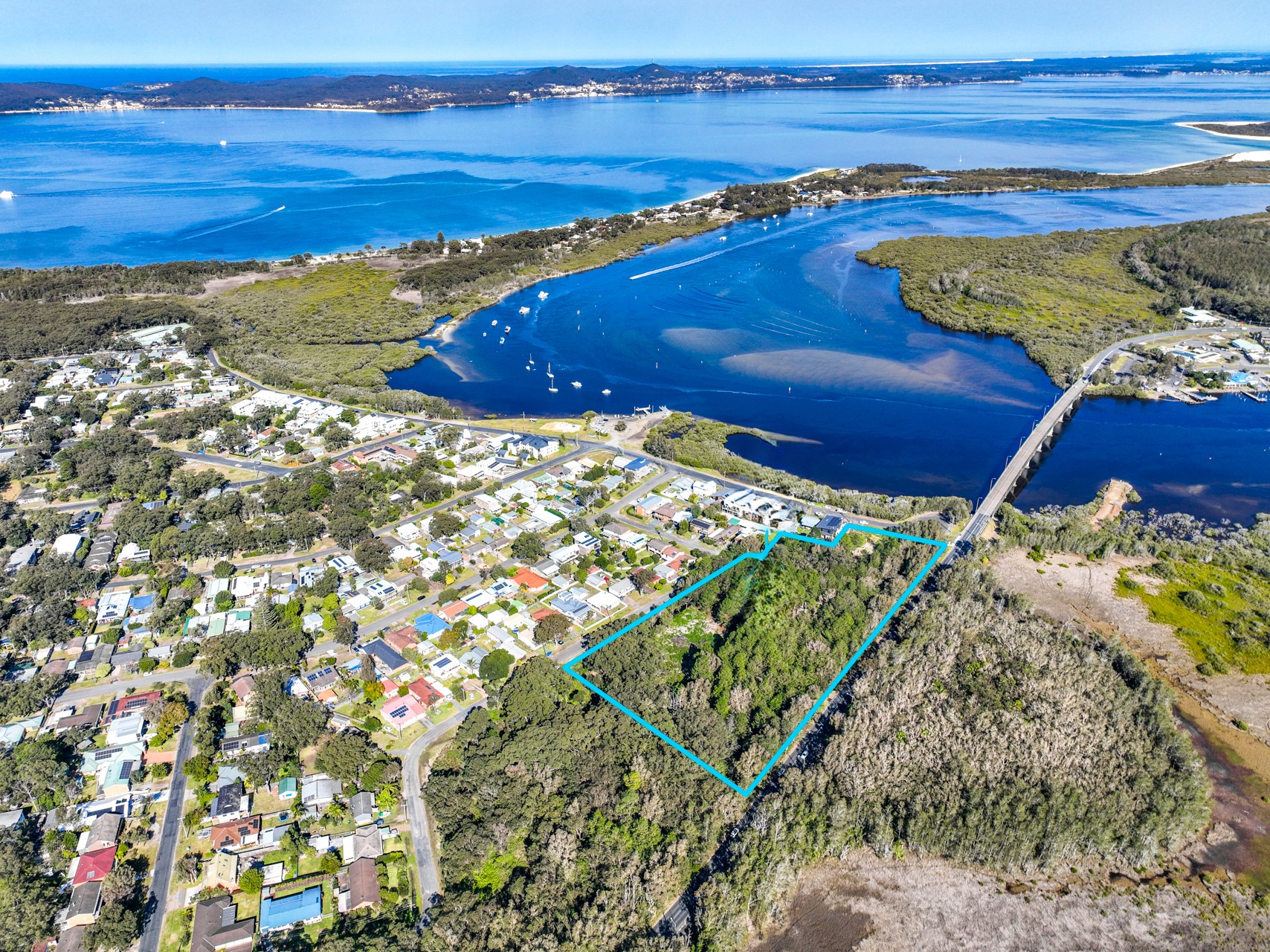 Hawks Nest by Landlink - Hawks Nest Aerial