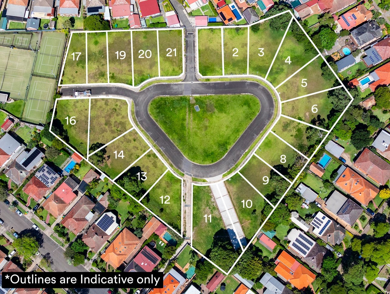 Hawthorne Parade Estate - Haberfield Aerial