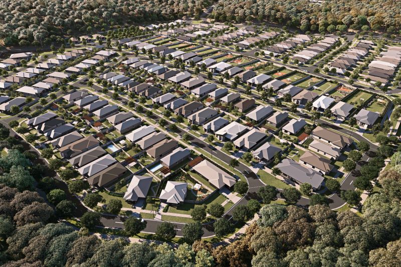 Hayfield Estate - Ripley Aerial