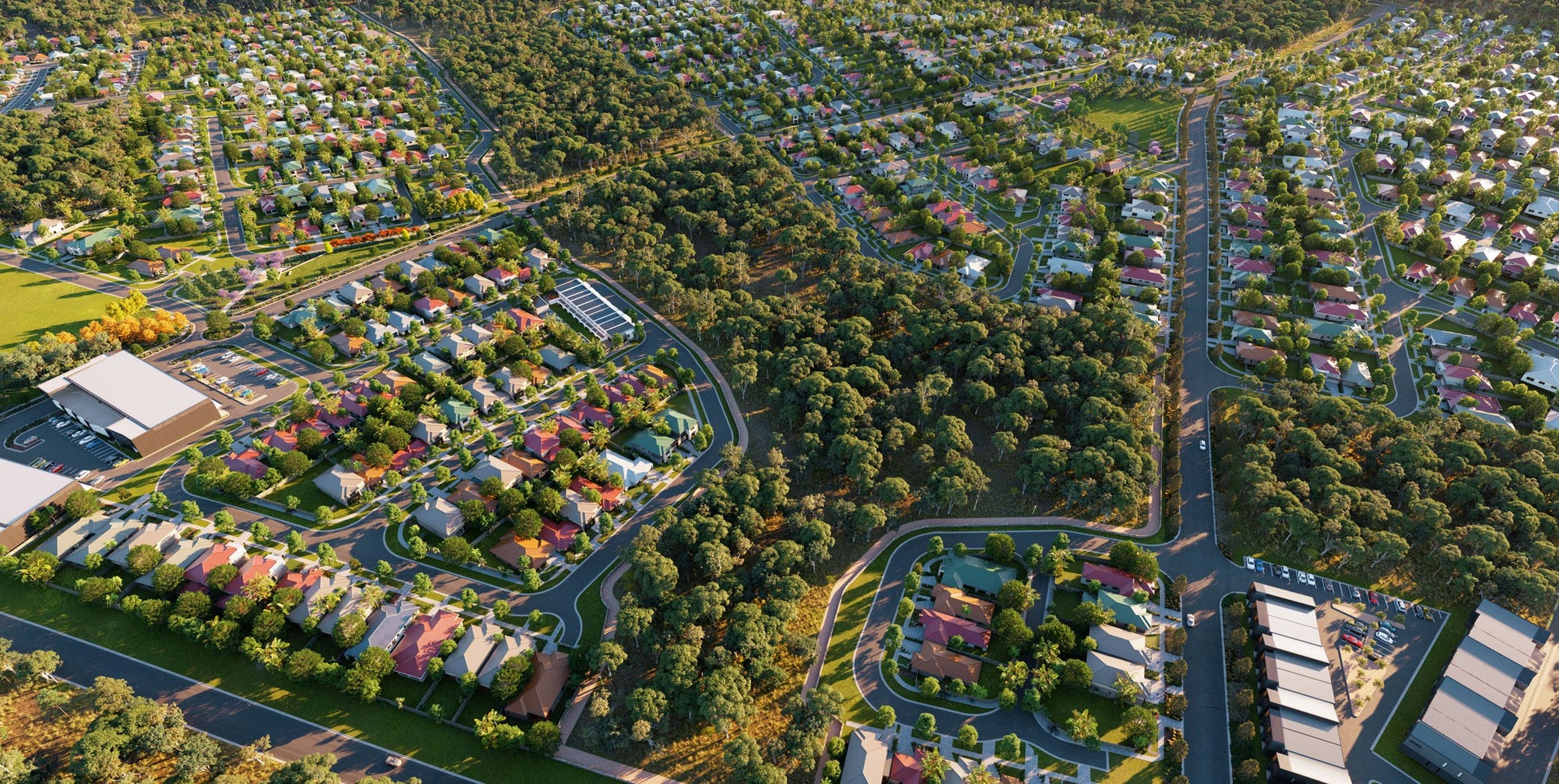 Hayfield Estate - Ripley Aerial