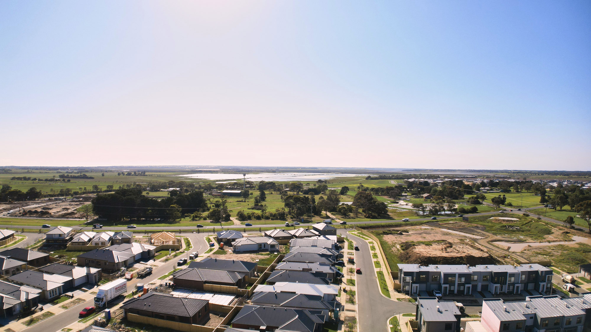 Haymont Armstrong Creek Estate - Charlemont Aerial