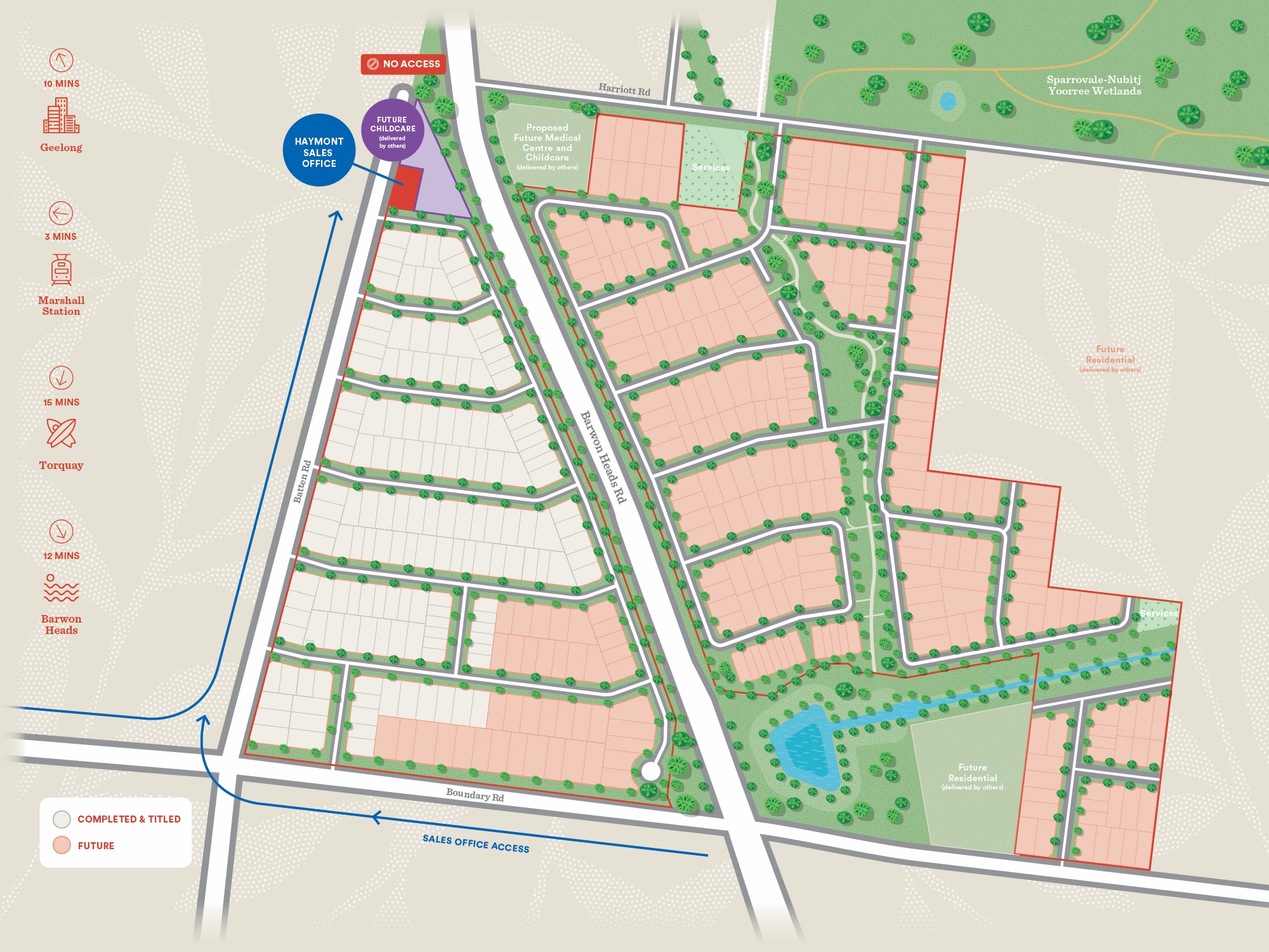 Haymont Armstrong Creek Estate - Charlemo Masterplan